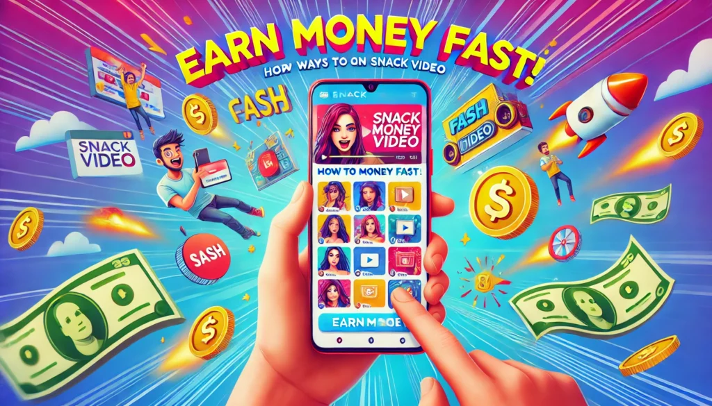 Earn Money Fast on Snack Video 